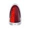 United Pacific One-Piece Style Sequential LED Tail Light For 1955 Chevy Car 110207