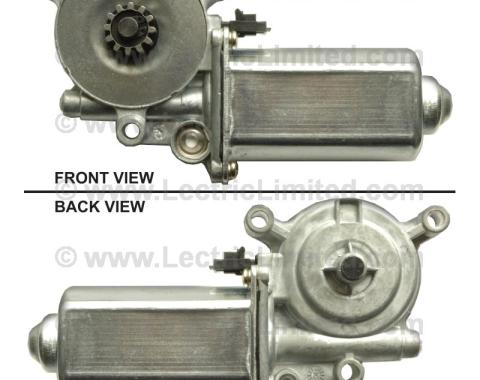 Lectric Limited 1986-1996 Chevrolet Corvette Power Window Motor DR63948