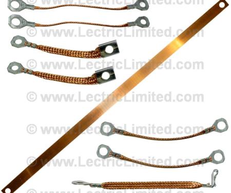 Lectric Limited 1963 Chevrolet Corvette Ground Strap Set VGS6300WO