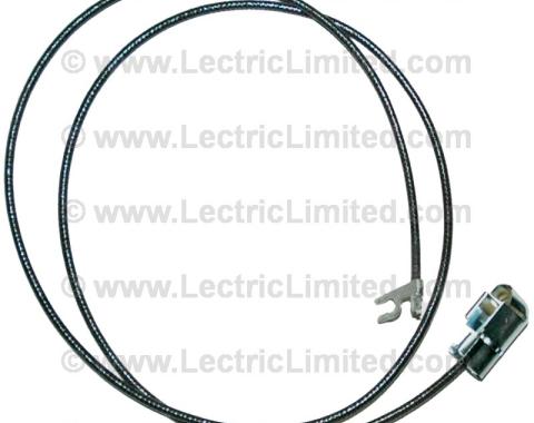 Lectric Limited 1953-1955 Chevrolet Corvette Cigarette Lighter Light with Shield VCG5354LP