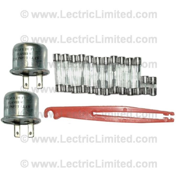 Lectric Limited 1978 Chevrolet Corvette Fuse/Flasher Set VFK7800