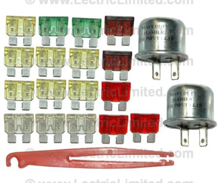 Lectric Limited 1980 Chevrolet Corvette Fuse/Flasher Set VFK8000