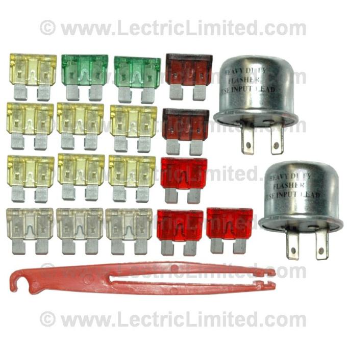Lectric Limited 1980 Chevrolet Corvette Fuse/Flasher Set VFK8000
