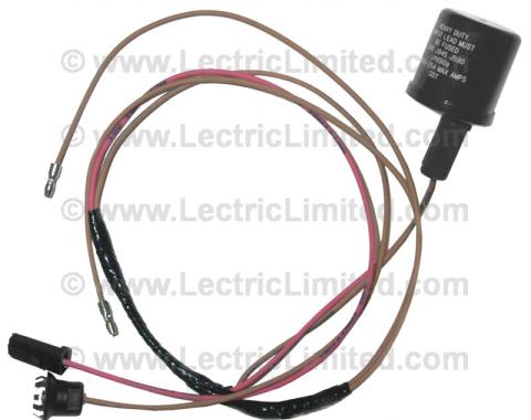 Lectric Limited 1958-1962 Chevrolet Corvette Restomod Series Wiring Harness Emergency Brake Warning Light Kit VCU5862EB