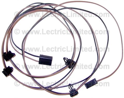 Lectric Limited 1968-1976 Chevrolet Corvette Restomod Series Hood Scoop Air Door Harness VAD7375