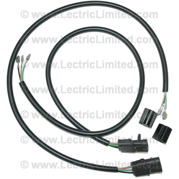 Lectric Limited 1984-1996 Chevrolet Corvette Headlight Bucket Extension Harness Set VHX8496