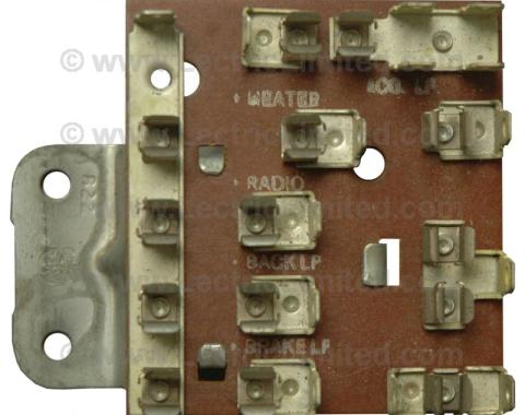 Lectric Limited 1957-1959 Chevrolet Fuse Panel 01998822