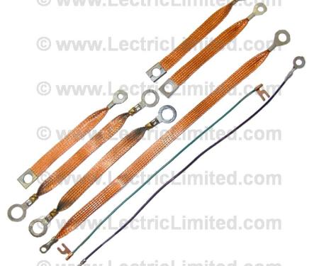 Lectric Limited 1955-1960 Chevrolet Corvette Ground Strap Set VGS5560