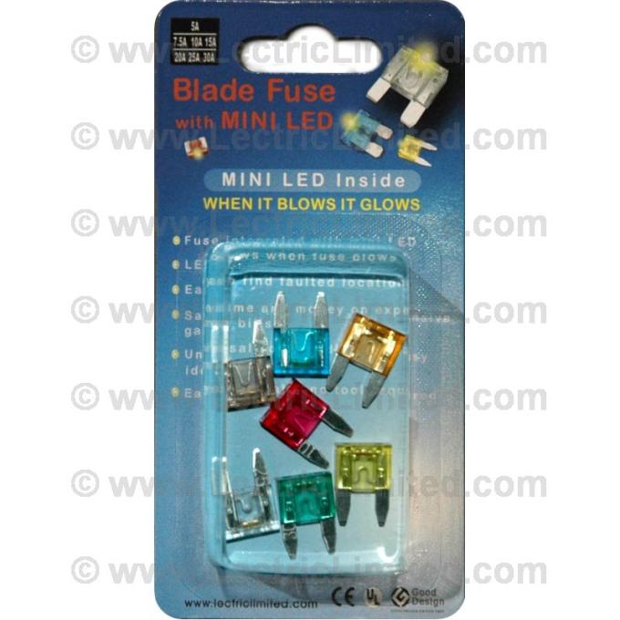 Lectric Limited 1993-2012 Buick / Cadillac / Chevrolet / GMC / Pontiac Fuse “Glo-Blo" Set ATM101