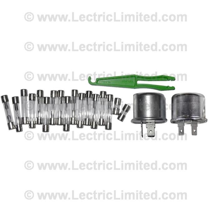 Lectric Limited 1975-1977 Chevrolet Corvette Fuse/Flasher Set VFK7577