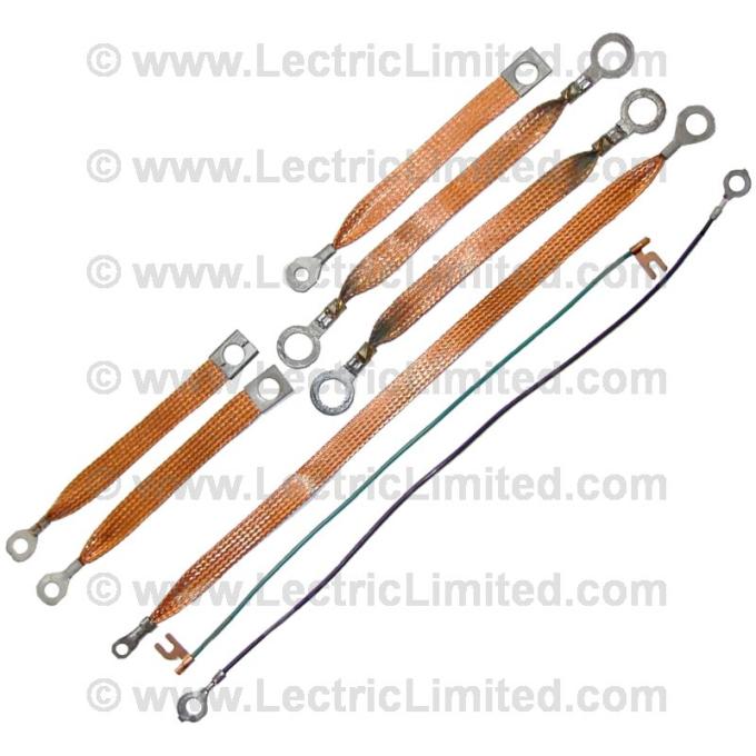 Lectric Limited 1961-1962 Chevrolet Corvette Ground Strap Set VGS6162