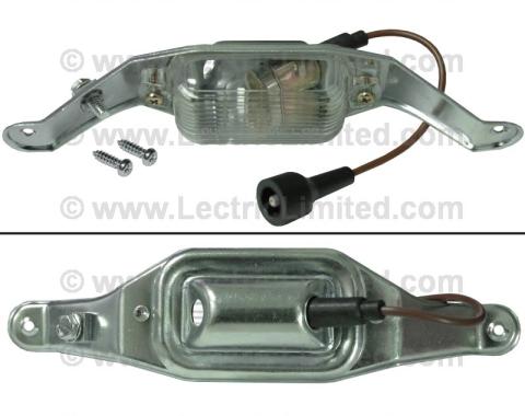 Lectric Limited 1968-1971 Chevrolet Corvette License Plate Light Assembly 00916578