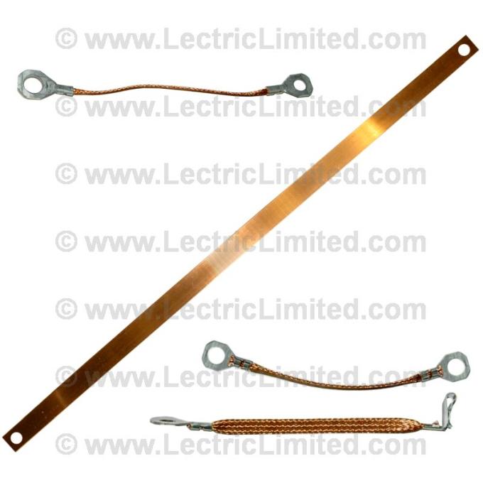 Lectric Limited 1963-1966 Chevrolet Corvette Ground Strap Set VGS6366W