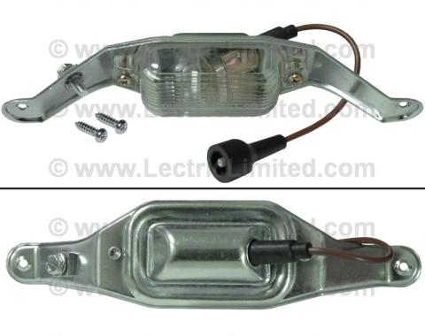 Lectric Limited 1972-1973 Chevrolet Corvette License Plate Light Assembly 00911908