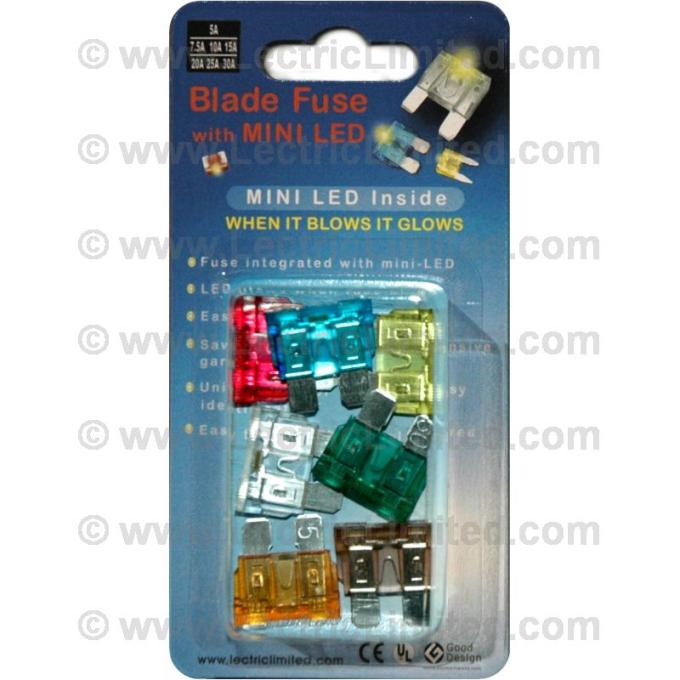Lectric Limited 1981-2002 American Motors / Buick / Cadillac / Chevrolet / GMC / Oldsmobile / Pontiac Fuse “Glo-Blo" Set ATC201