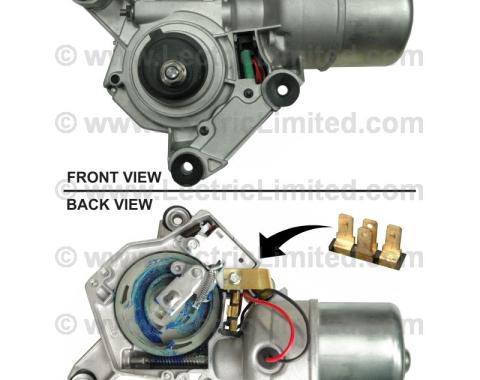 Lectric Limited 1968-1973 Buick / Cadillac / Chevrolet / Oldsmobile / Pontiac Windshield Wiper Motor DR38342