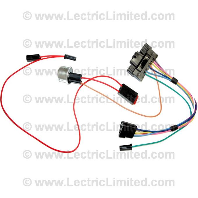 Lectric Limited 1959-1964 Chevrolet Steering Column Turn Signal Switch Adapter Harness 38124