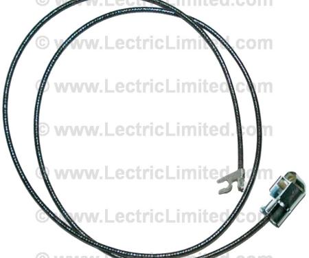 Lectric Limited 1953-1955 Chevrolet Corvette Cigarette Lighter Light with Shield VCG5354LP