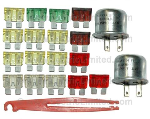Lectric Limited 1980 Chevrolet Corvette Fuse/Flasher Set VFK8000