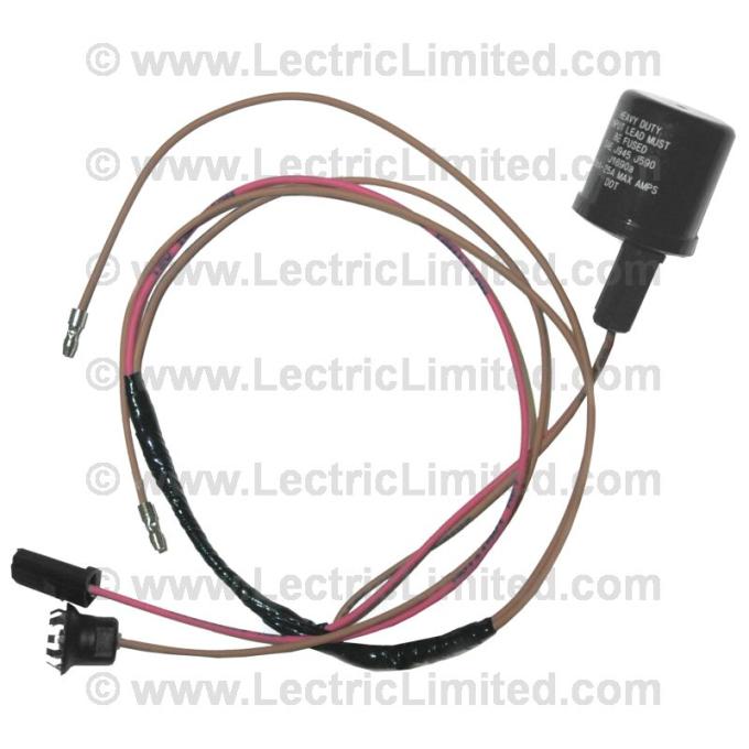 Lectric Limited 1958-1962 Chevrolet Corvette Restomod Series Wiring Harness Emergency Brake Warning Light Kit VCU5862EB
