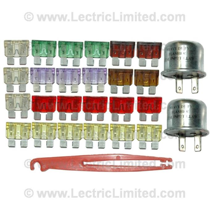 Lectric Limited 1982 Chevrolet Corvette Fuse/Flasher Set VFK8200