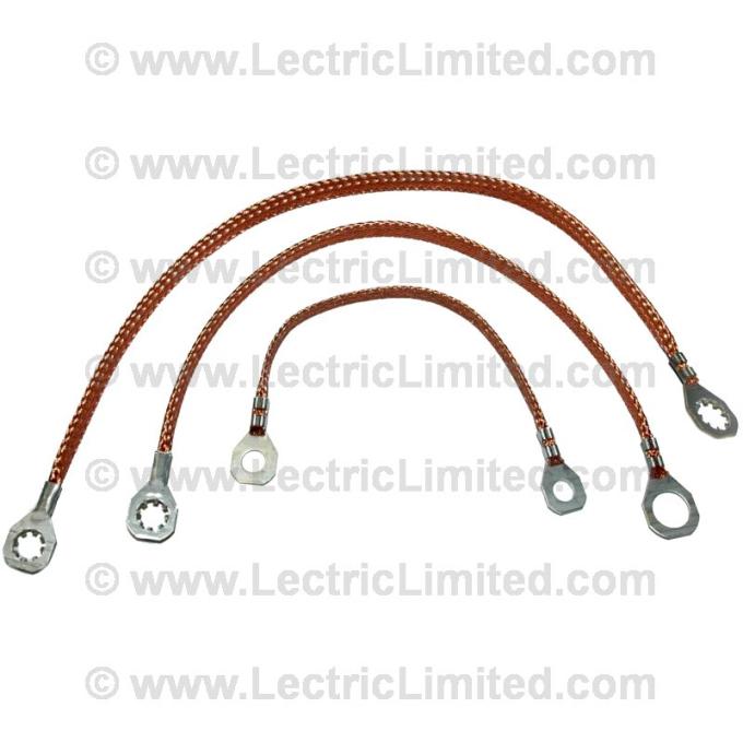 Lectric Limited 1979-1980 Chevrolet Corvette Ground Strap Set VGS7980W