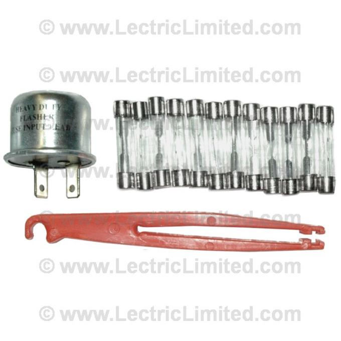 Lectric Limited 1963 Chevrolet Corvette Fuse/Flasher Set VFK6300