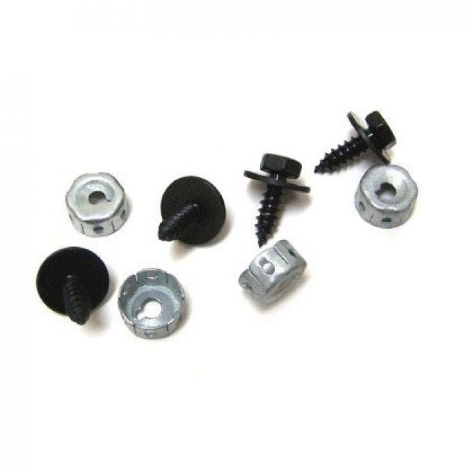 Redline Restomotive® 1997-2004 Chevrolet Corvette Console Door Lid to Hinge Mounting Kit