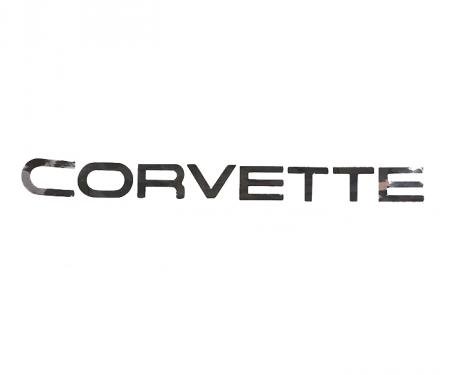 Corvette Corvette Lettering Kit, Chrome, 1984-1990