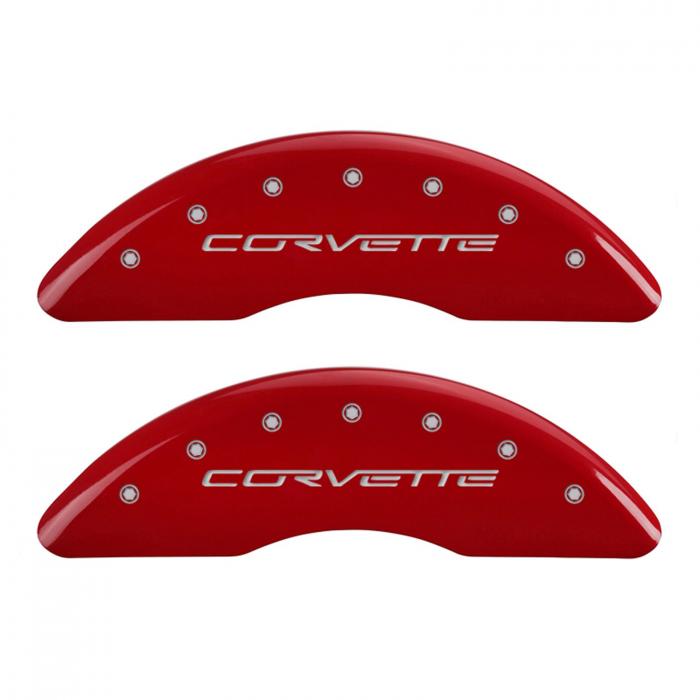 Red Caliper Covers for Chevrolet Corvette