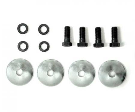 Corvette Lower A-Arm Bushing Retainer Bolts & Lock Washers, 12 Piece Set, 1963-1982