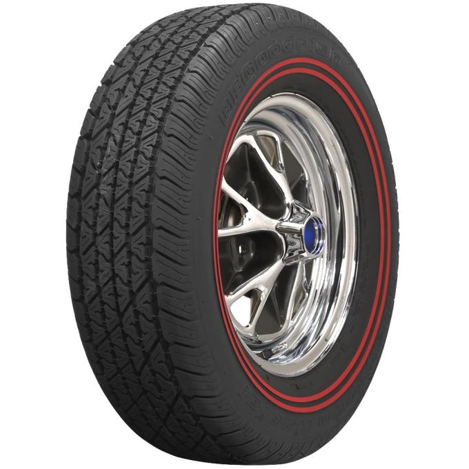 BFGoodrich Silvertown Radial Tire Dual Redline 205/70R14 530293