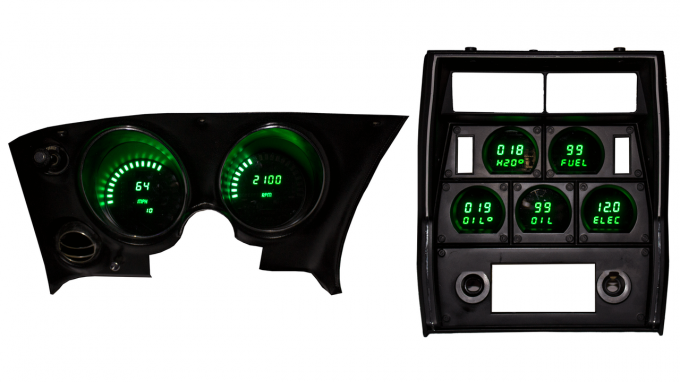 Intellitronix Corp DP2001W Intellitronix 1968-1977 Corvette Digital Direct-Fit Gauge Clusters | Summit Racing
