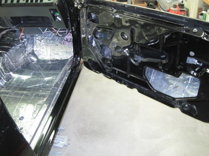 HushMat 1971-1973 Ford Mustang  Door Sound Deadening Insulation Kit 612713