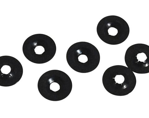 Redline Restomotive® 1968-1975 Chevrolet Corvette 8 Piece Rear Bumper Letters Pushnut Set