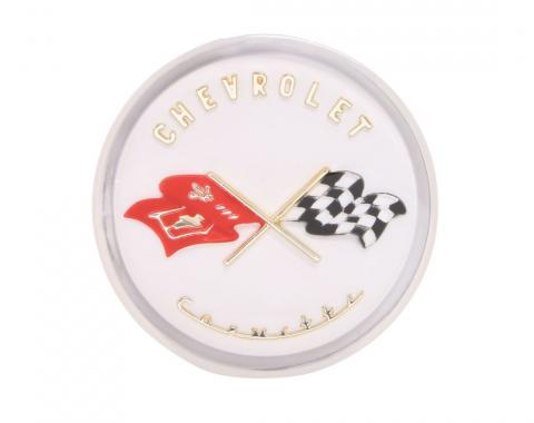 Trim Parts 1953-55 Chevrolet Corvette Horn Button Assembly, Each 5050