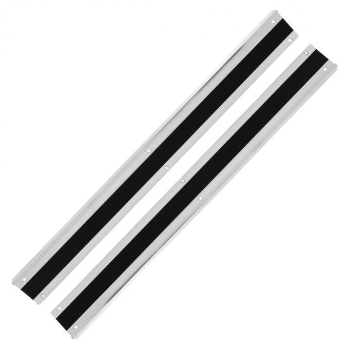 Trim Parts 1967 Chevrolet Corvette Sill Plates W/Fasteners, Pair 5288