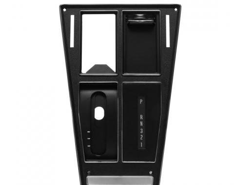 Trim Parts 1975-76 Chevy Corvette W/O Air Auto Transmission Console Plate Assembly, Each 5475