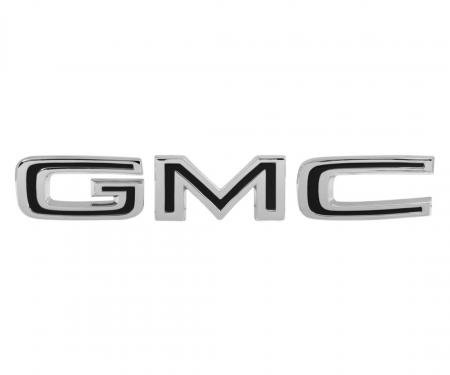 Trim Parts 1969-72 GMC Truck Tailgate Panel &ldquo;GMC&rdquo; Letters W/Fasteners, Each 9870