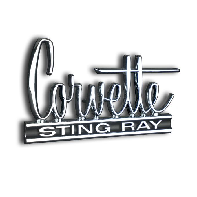 Trim Parts Hood and Deck emblem for 1966-67 Chevrolet Corvette Stingray 5210