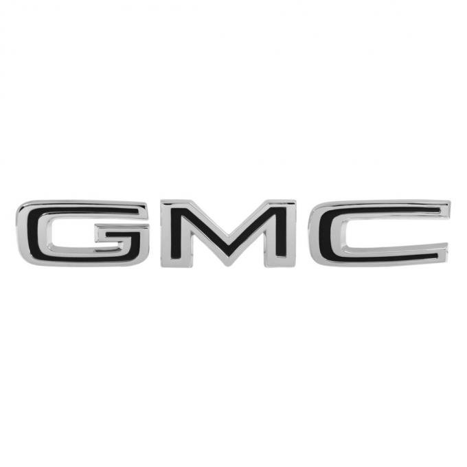Trim Parts 1969-72 GMC Truck Tailgate Panel &ldquo;GMC&rdquo; Letters W/Fasteners, Each 9870