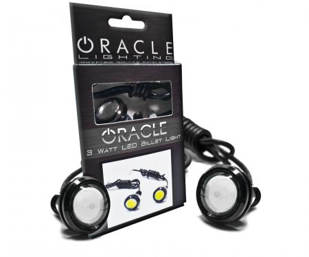 Oracle Lighting 3W Universal Cree LED Billet Lights, Red 5410-003