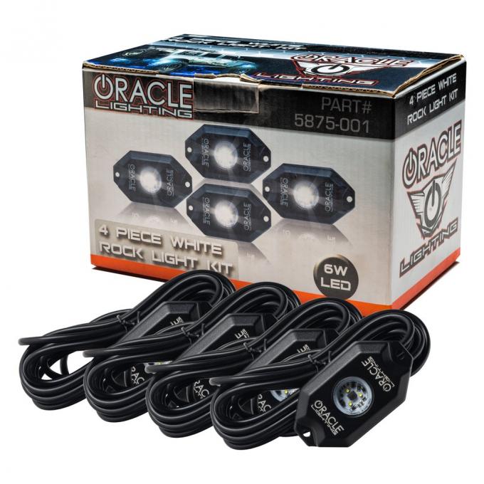 Oracle Lighting Underbody Wheel Well Rock Light Kit, White, 4 PCS 5875-001
