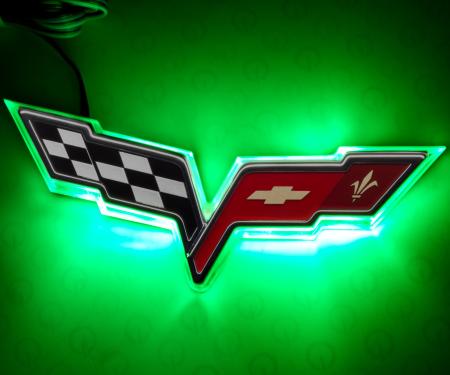 Oracle Lighting Green Illuminated Emblem, Single Intensity 3099-004