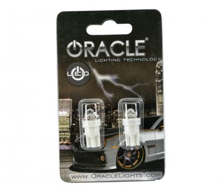 Oracle Lighting T10 Wedge LED Bulbs, Amber, Pair 4803-005