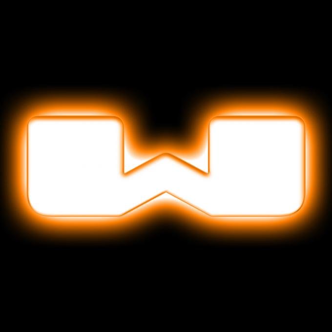 Oracle Lighting Universal Illuminated LED Letter Badges, Matte White Surface Finish, W 3140-W-005