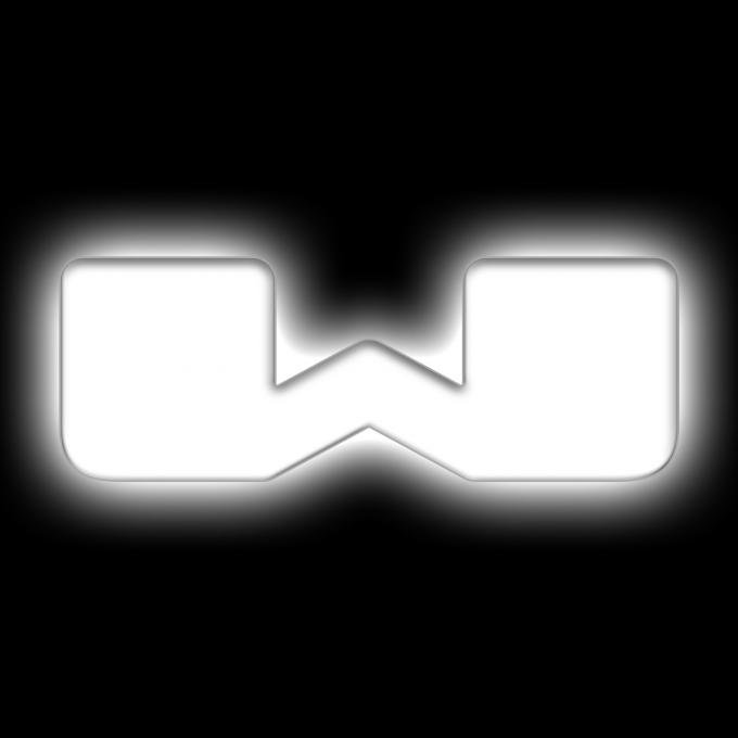 Oracle Lighting Universal Illuminated LED Letter Badges, Matte White Surface Finish, W 3140-W-001