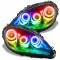 Oracle Lighting ColorSHIFT Triple Halo Kit, ColorSHIFT, No Controller 2683T-334