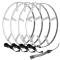 Oracle Lighting Blue LED Illuminated Wheel Rings 4215-002