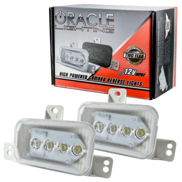 4w Reverse Module Oracle Lighting 4W LED Reverse Light Set, Clear 3003-019 | Corvette Depot